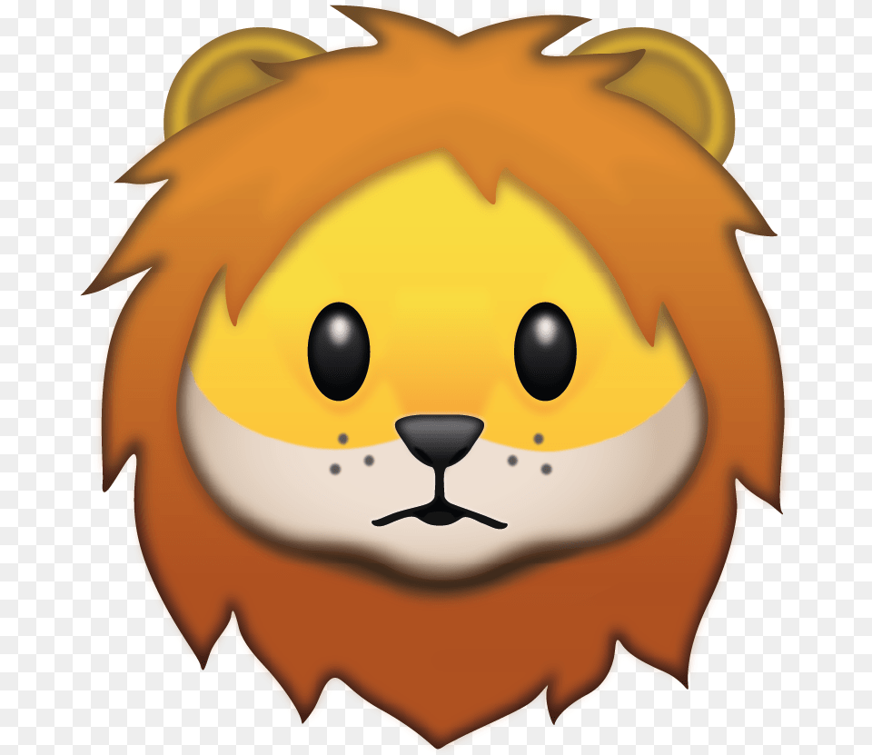 Emoji Lion Png Image
