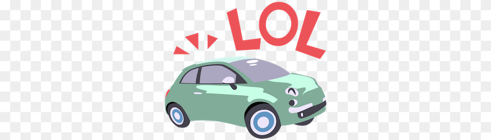 Emoji Lol Fca North America Corporate Blog Subcompact Car, Sedan, Transportation, Vehicle, Machine Free Transparent Png