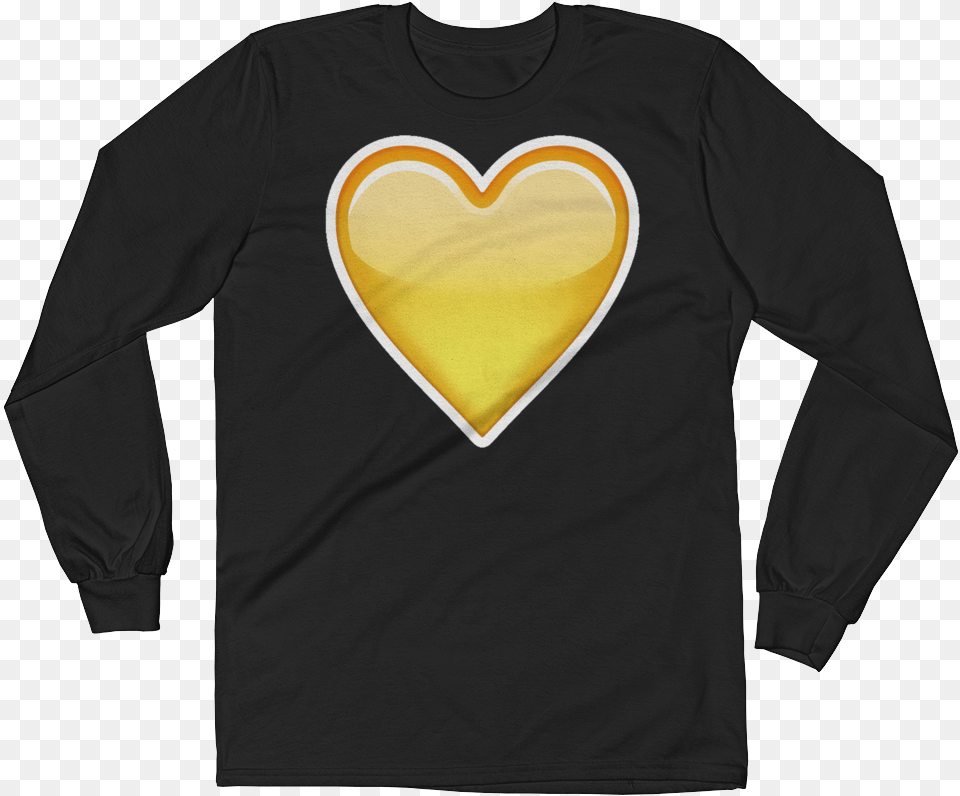 Emoji Long Sleeve T Shirt Bill Rights Shirt, Clothing, Long Sleeve, T-shirt, Heart Free Png Download