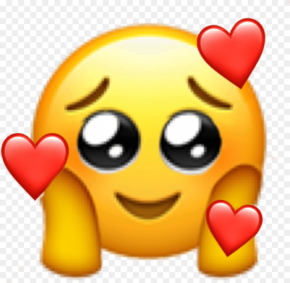 Emoji Loved Blush Aww Sticker Love Emoji, Baby, Person Free Png