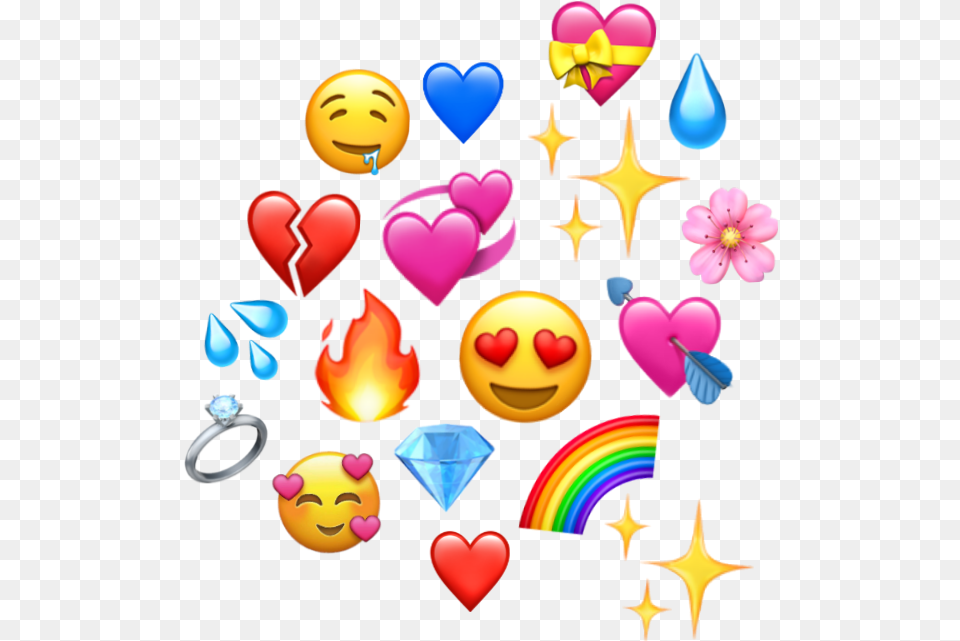 Emoji Meme Heart Iphone Emoji Paixo Emojis De Meme, Balloon, Accessories, Diamond, Gemstone Free Transparent Png