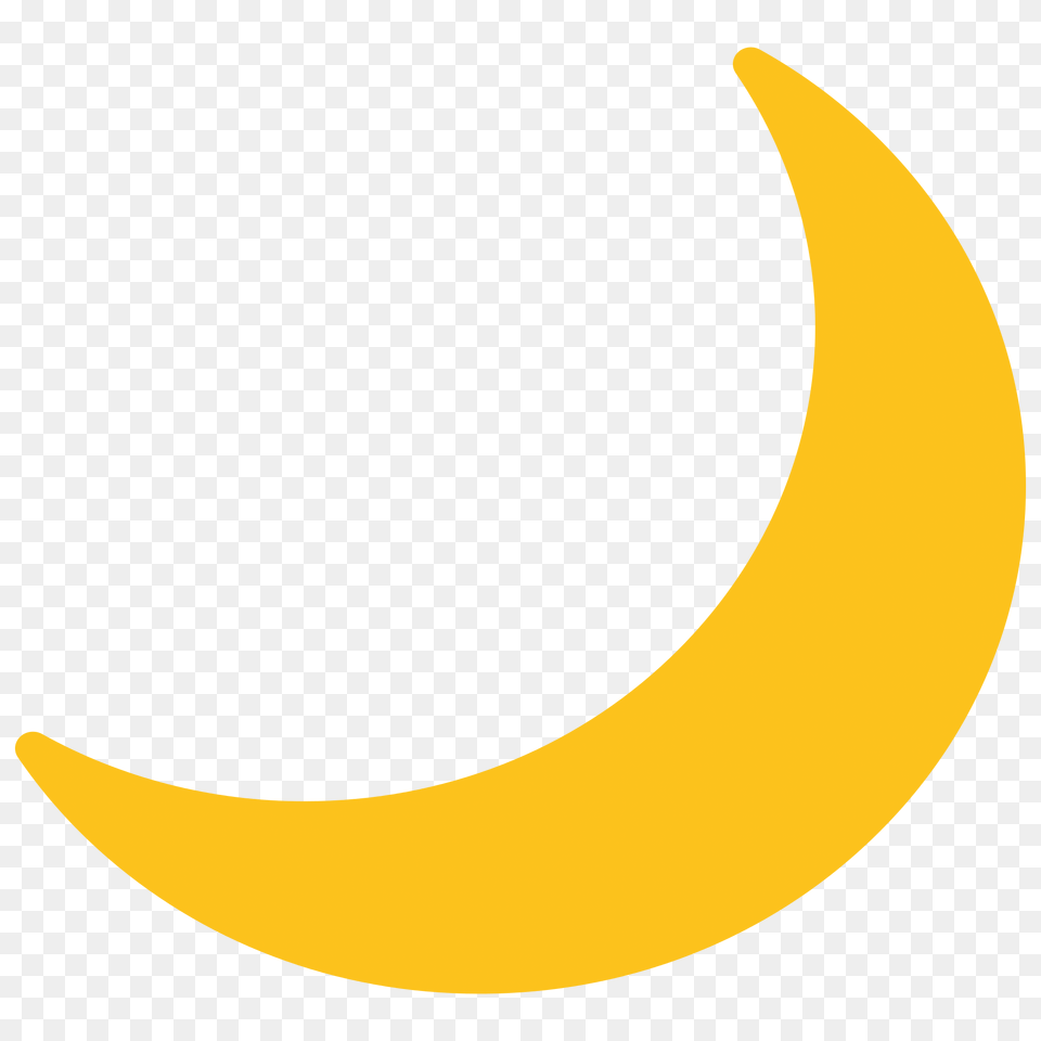 Emoji Moon, Produce, Plant, Outdoors, Night Free Png