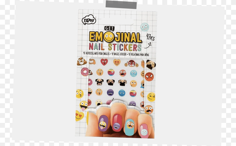 Emoji Nail Nail Art, Body Part, Hand, Person, Advertisement Free Png