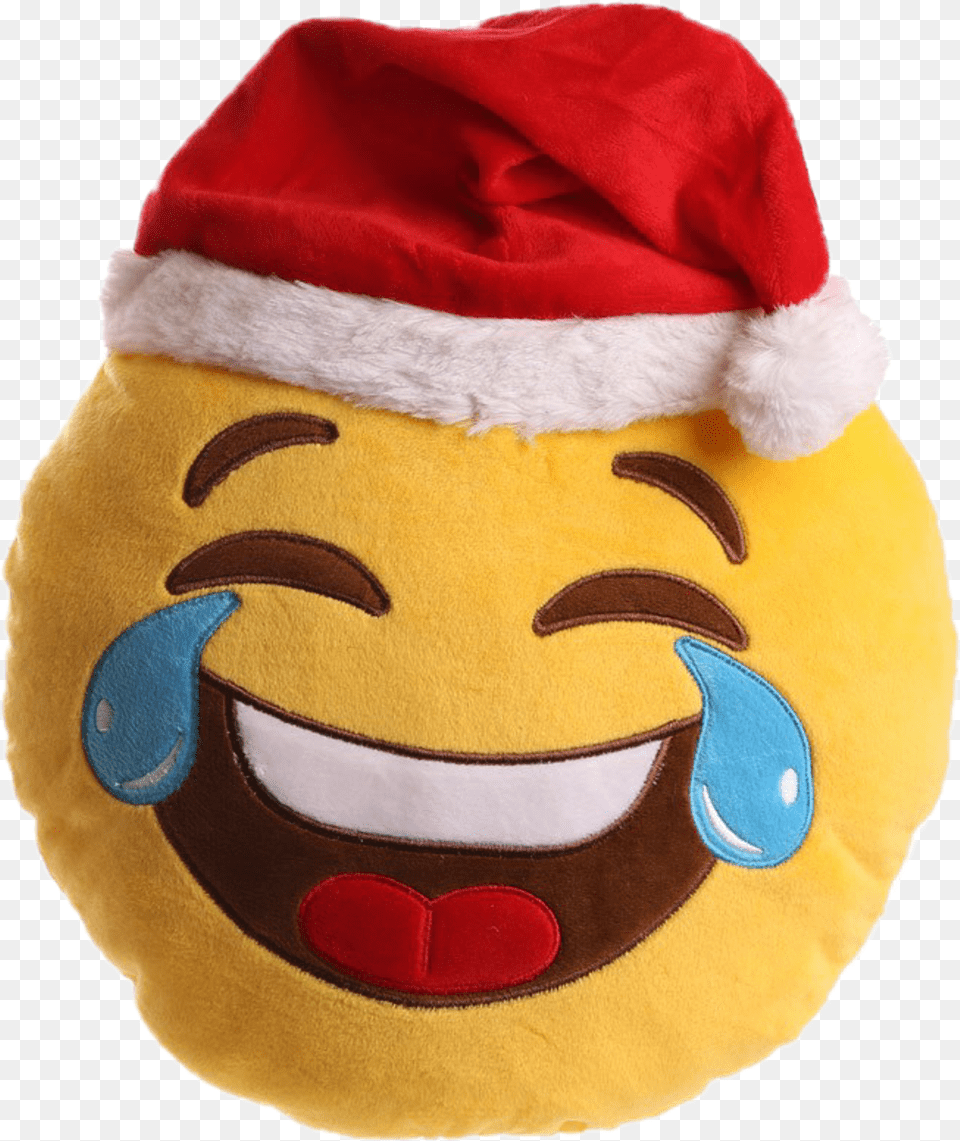 Emoji Navidad Risa Sticker By Pablo Calvo Lol Christmas Emoji, Plush, Toy, Home Decor, Baby Free Png