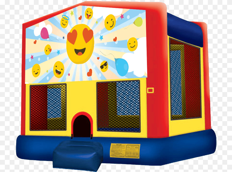 Emoji Party Bouncer Pj Masks Bounce House, Inflatable, Play Area, Indoors Png Image