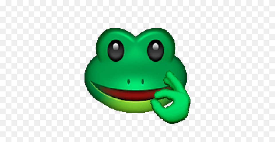 Emoji Pepe Animated Pepe Emoji, Amphibian, Animal, Frog, Wildlife Png