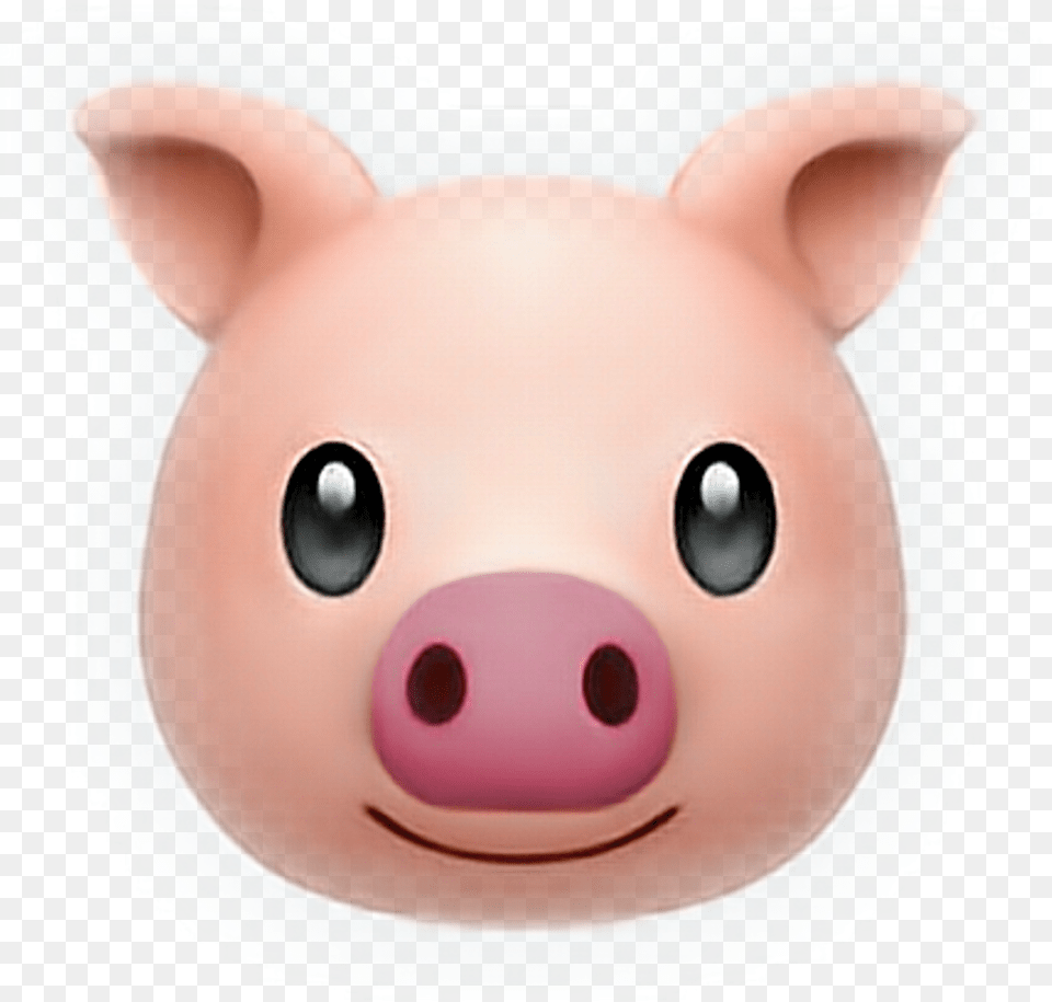 Emoji Pig Pinkfreetoedit Emojis De Iphone De Animales, Toy, Piggy Bank, Animal, Mammal Png