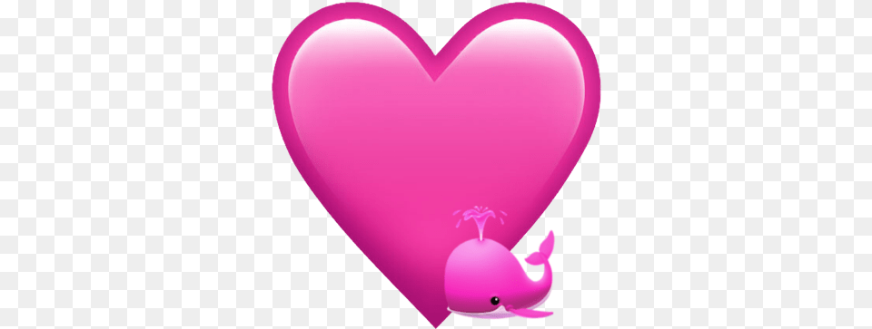 Emoji Pink Aesthetic Iphone Tumblr Heart, Balloon, Purple Png