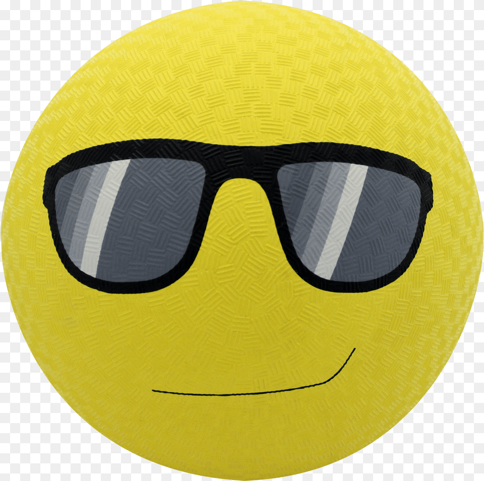 Emoji Playground Ball Baden Rubber Sunglasses Emoji Playground Ball 8 5 Yellow, Football, Soccer, Soccer Ball, Sport Png