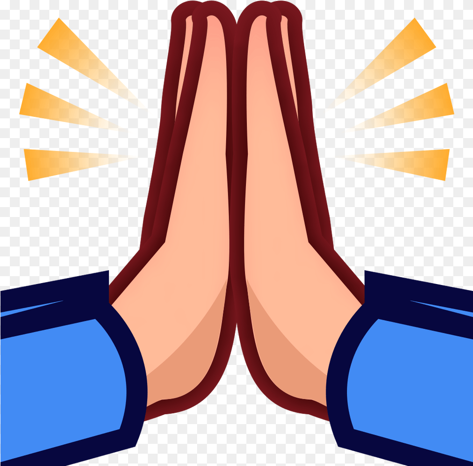 Emoji Praying Hands Prayer High Five Emoticon Emoticon High Five, Body Part, Hand, Person, Face Free Transparent Png