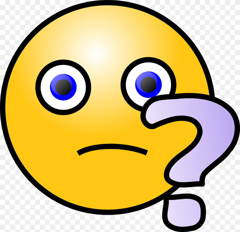 Emoji Question Mark Face, Astronomy, Moon, Nature, Night Png
