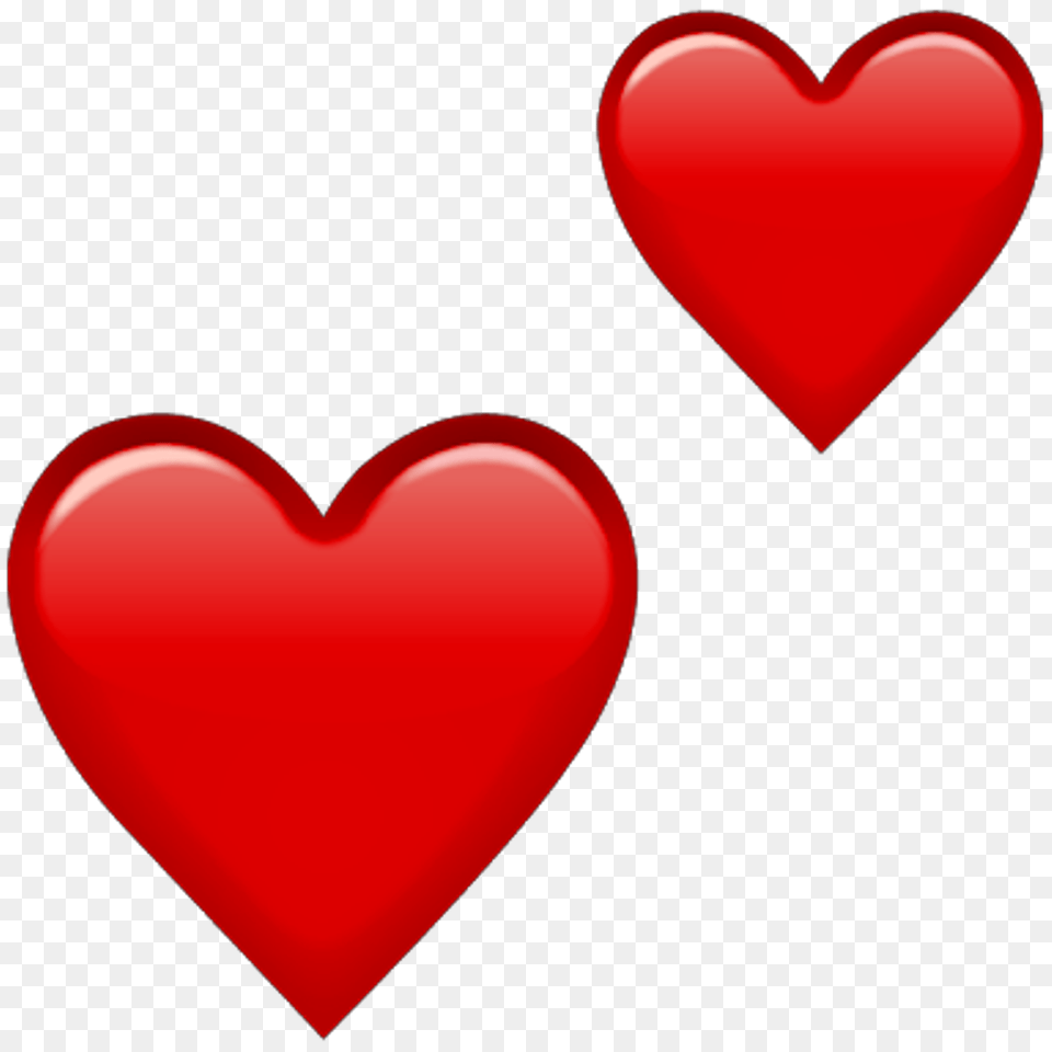 Emoji Red Hearts Double, Heart Free Png Download