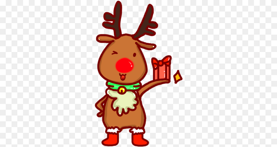 Emoji Reindeer Christmas Freetoedit Winter, Food, Ketchup, Sweets Free Png