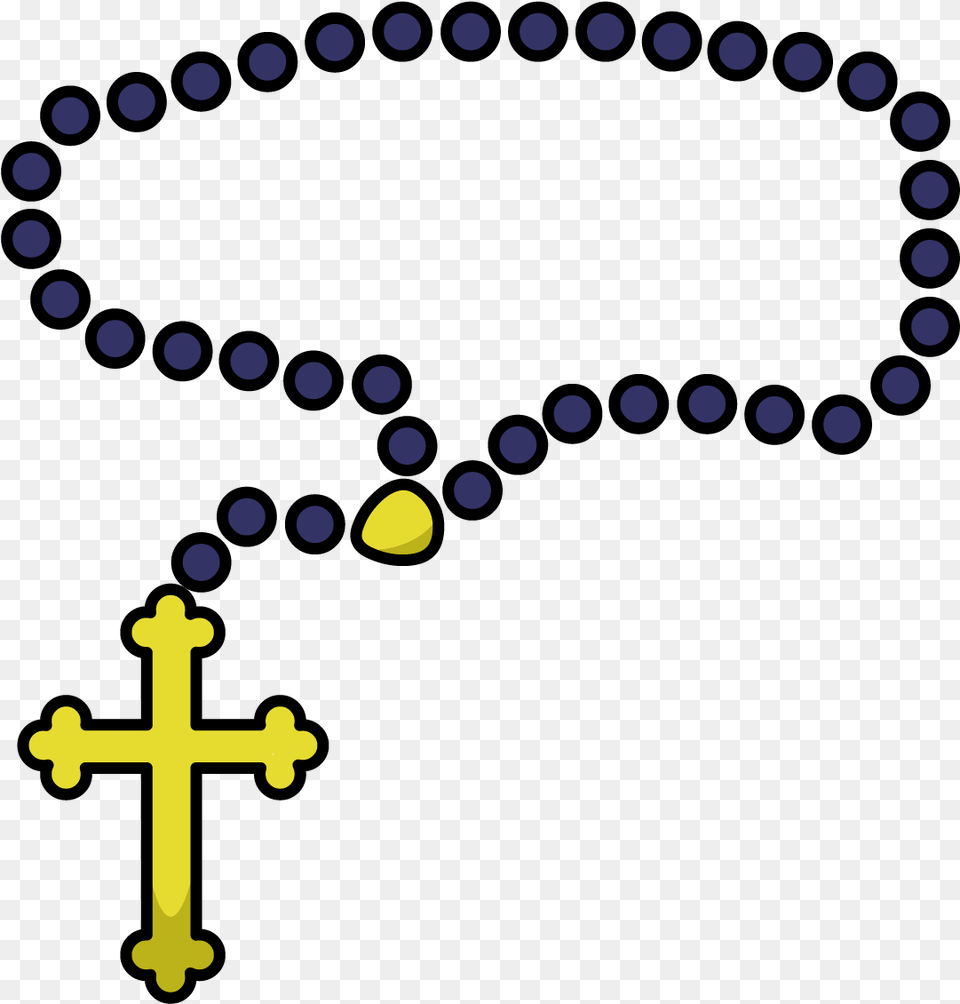 Emoji Rosary, Cross, Symbol, Blackboard Png