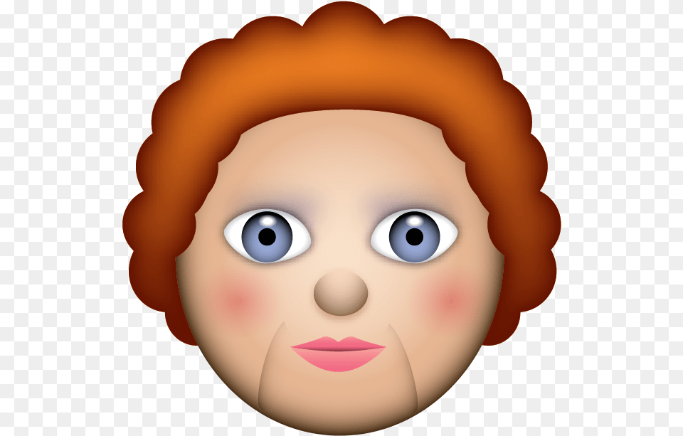 Emoji Round 1 Estelle Costanze Emoji Mother, Doll, Toy, Baby, Person Free Png Download
