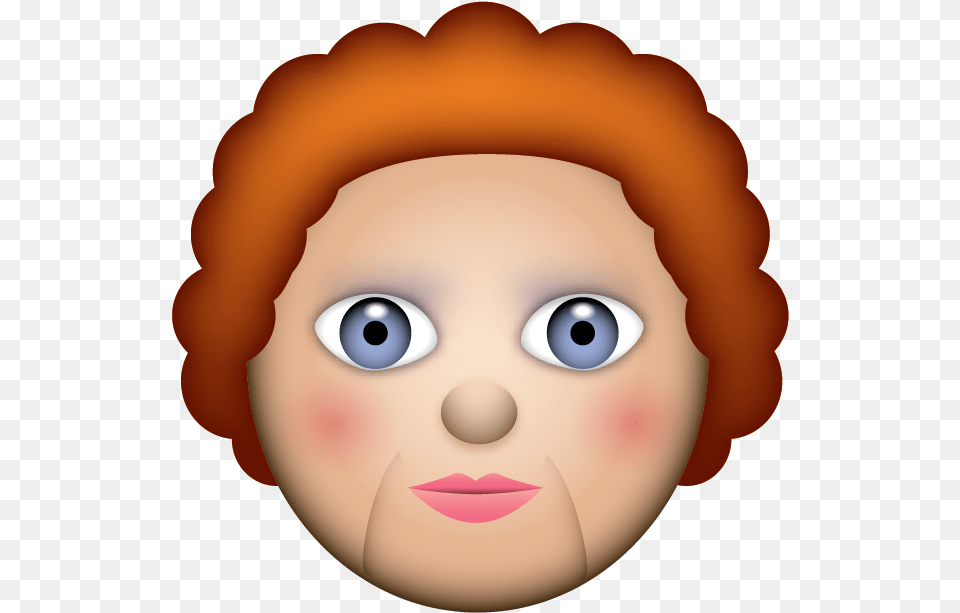 Emoji Round 1 Estelle Costanze Mother Emoji, Doll, Toy, Baby, Person Png