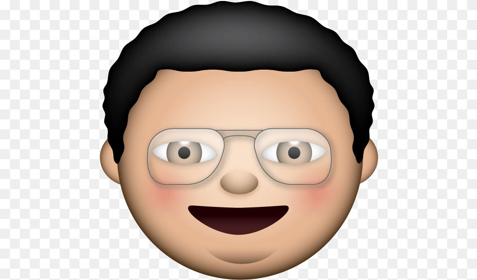 Emoji Round 1 Newmie Office Emojis, Accessories, Face, Glasses, Head Free Png Download