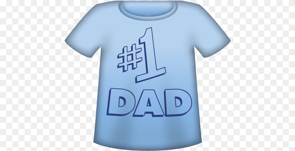 Emoji Round 3 Emoji Dad, Clothing, Shirt, T-shirt Free Png Download