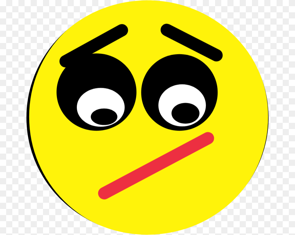 Emoji Server Face Worried Sticker By Stephenie Conley Smiley, Disk Png