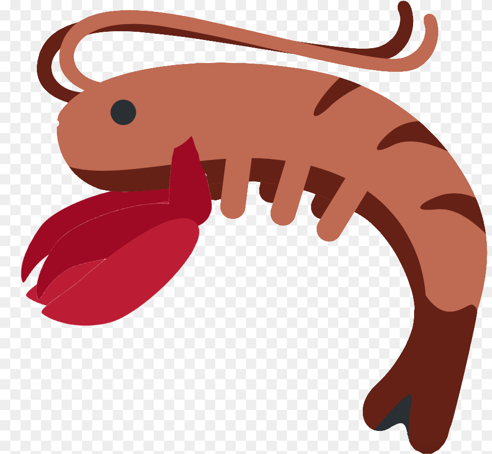 Emoji Shrimp, Animal, Food, Invertebrate, Lobster Png Image