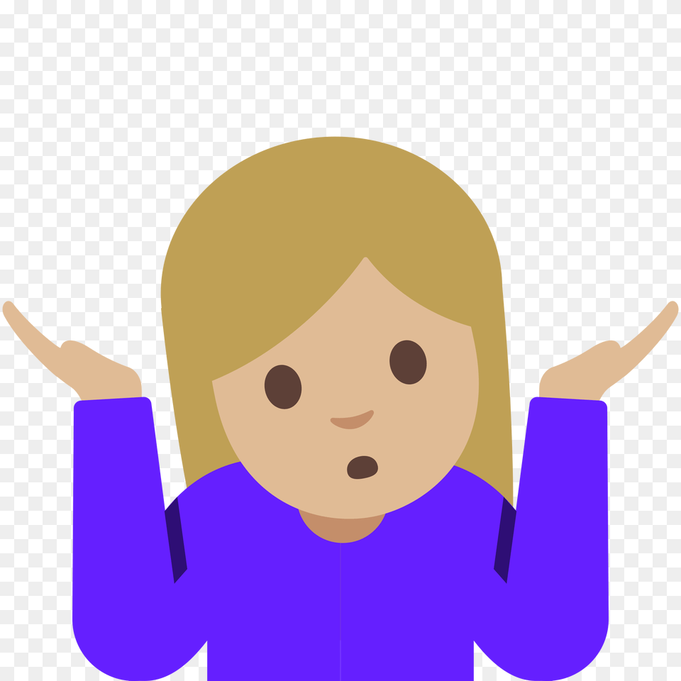 Emoji Shrug Woman, Body Part, Finger, Hand, Person Png