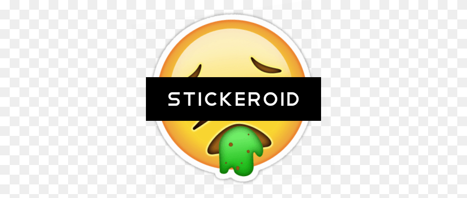 Emoji Sick, Food, Sweets, Logo, Disk Free Png Download