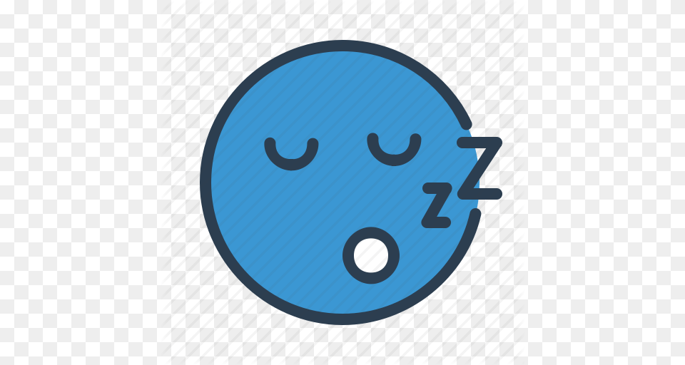 Emoji Sleep Smiley Zzz Icon, Sphere Png