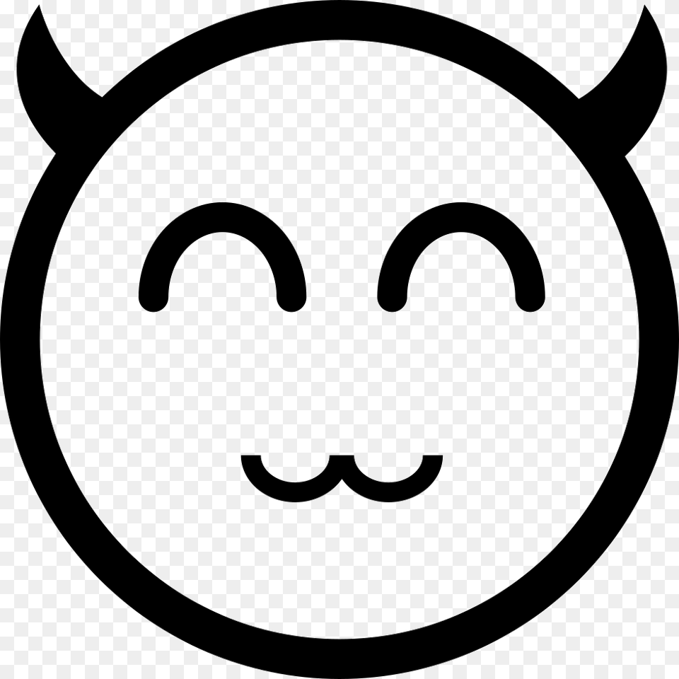 Emoji Smiley, Stencil, Logo, Head, Person Free Png Download