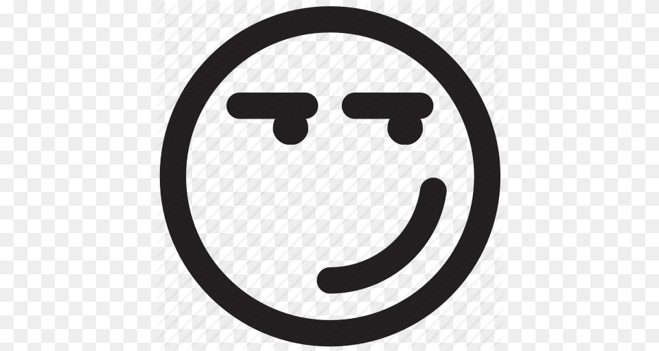 Emoji Smirk Wink Smiley Face, Horseshoe Free Transparent Png