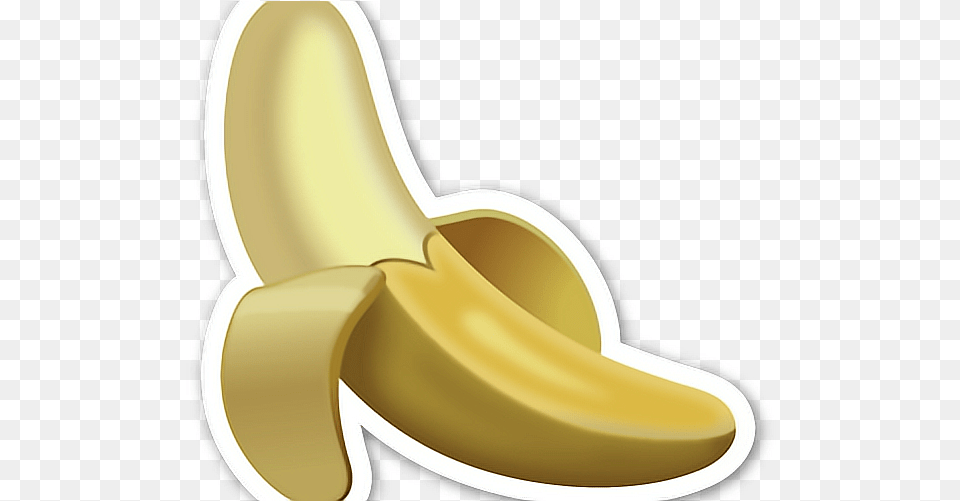 Emoji Sticker Death From Above 1979 Virgins, Banana, Food, Fruit, Plant Png Image