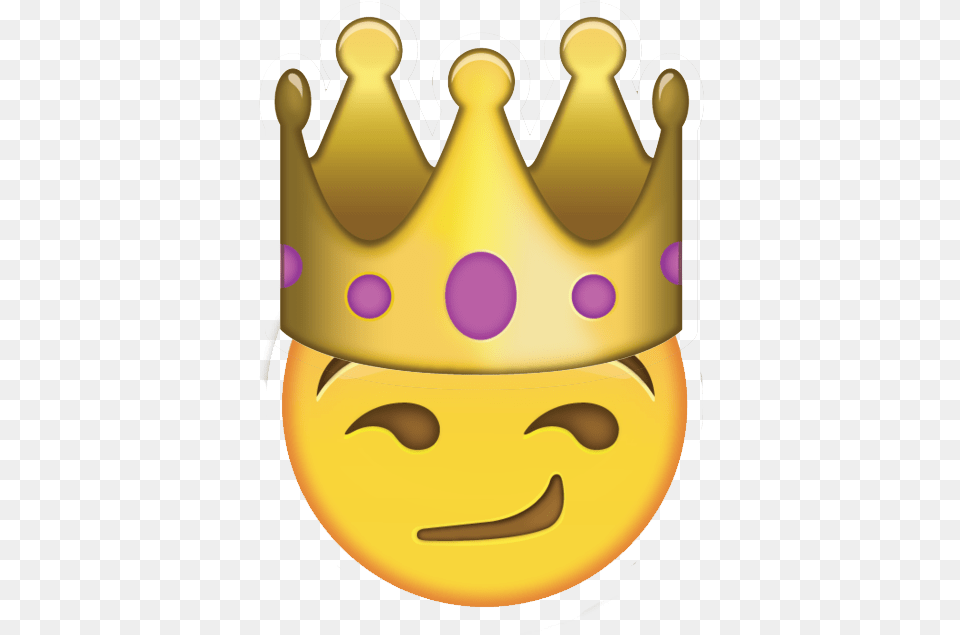 Emoji Sticker Emoticon T Transparent Crown Emoji, Accessories, Jewelry, Birthday Cake, Cake Png