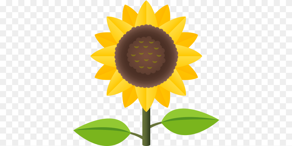 Emoji Sunflower Flower To Copy Sunflower Emoji, Plant Free Png