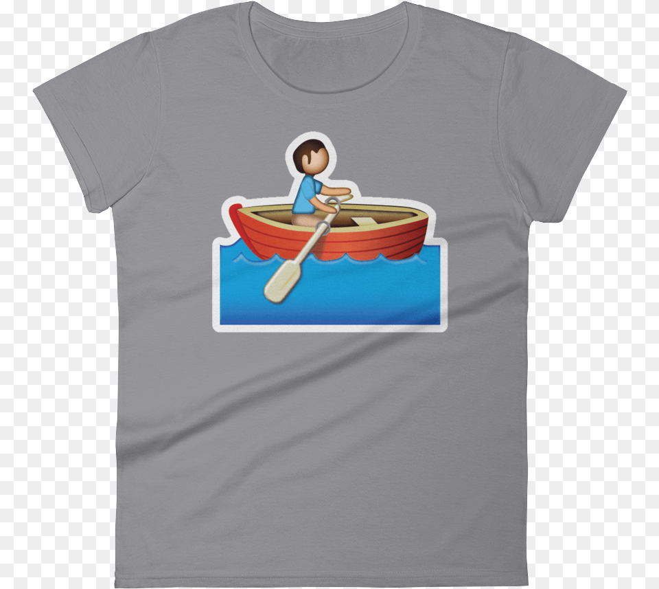 Emoji T Shirt Dinghy, Clothing, T-shirt, Baby, Water Free Transparent Png