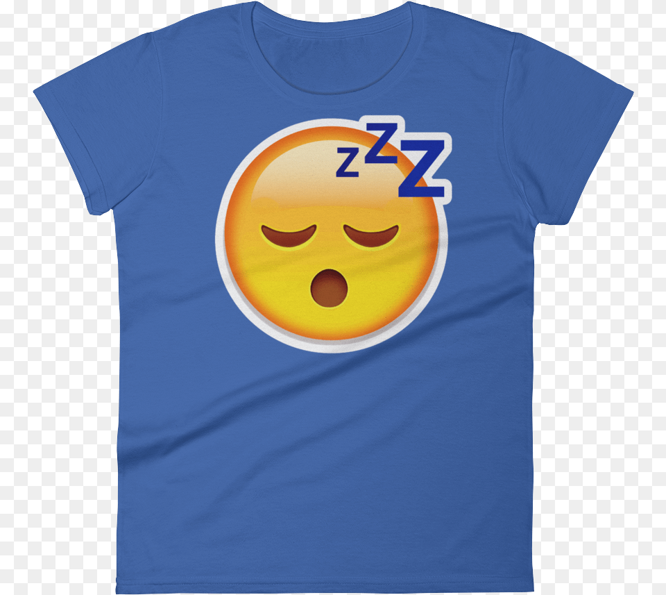 Emoji T Shirt Sleeping Face Emoticon Emoji Pillow Case Cover Fun, Clothing, T-shirt Free Png