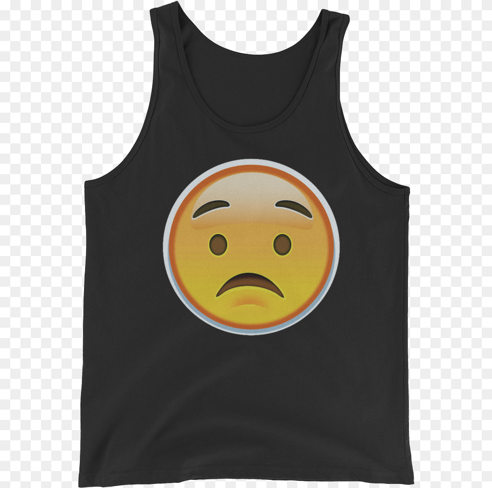 Emoji Tank Top Sleeveless Shirt, Clothing, Tank Top, Face, Head Free Png Download