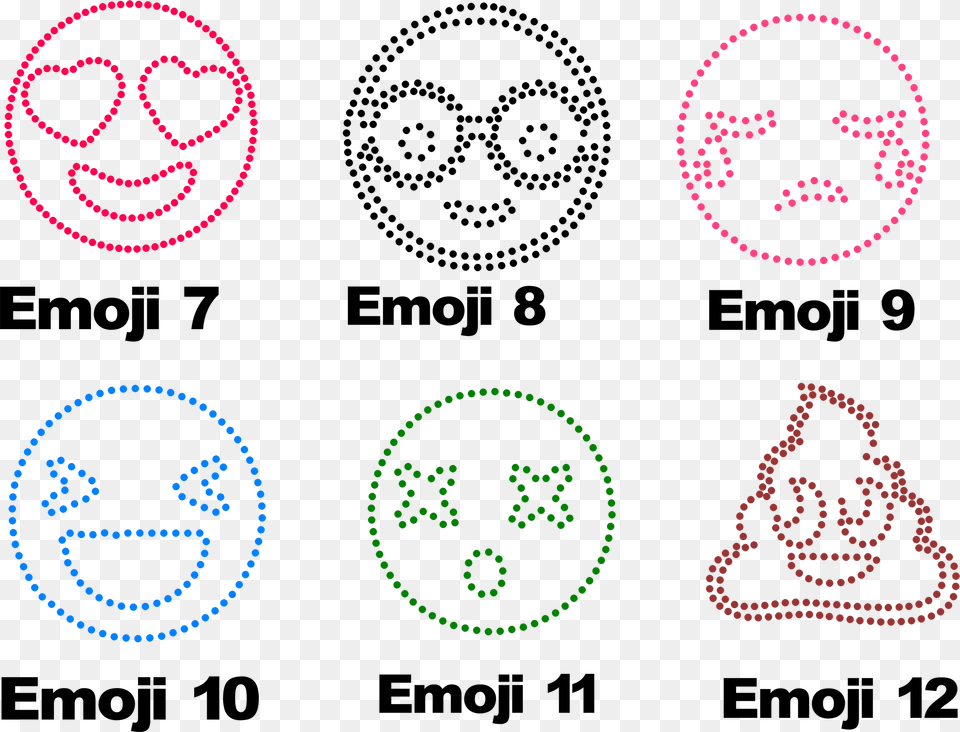 Emoji Template 7 12 Circle Free Png Download