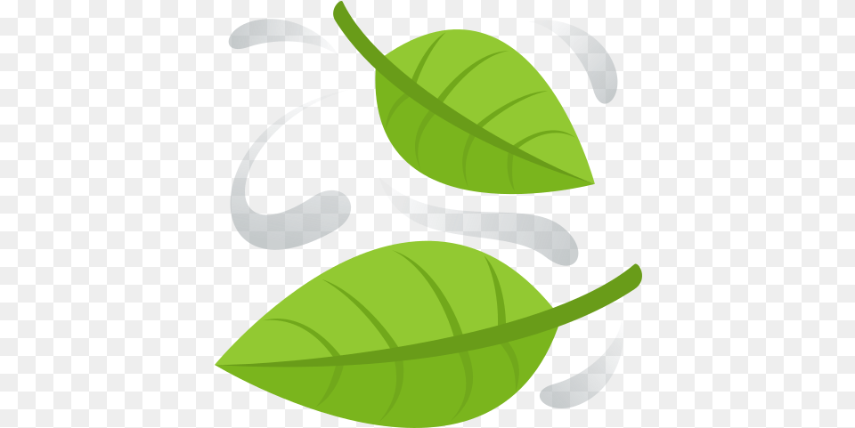 Emoji The Beating Of Leaves In Wind To Copy Paste Emoji Leaves, Plant, Leaf, Food, Fruit Free Png Download