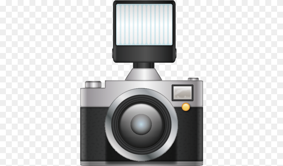 Emoji The Official Brand Camera With External Flash Camera Lens, Digital Camera, Electronics Png Image
