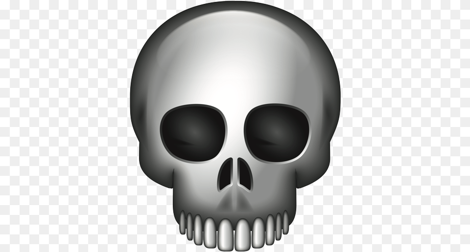 Emoji The Official Brand Skull Silver Legacy, Accessories, Sunglasses, Clothing, Hardhat Png Image
