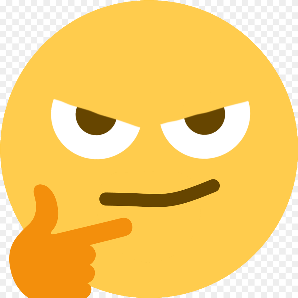 Emoji Think 4 Discord Animated Thinking Emoji, Body Part, Finger, Hand, Person Free Png Download