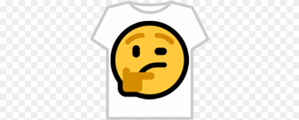 Emoji Thinking Face Roblox Dino T Shirt Roblox, Clothing, T-shirt, Ammunition, Grenade Free Transparent Png