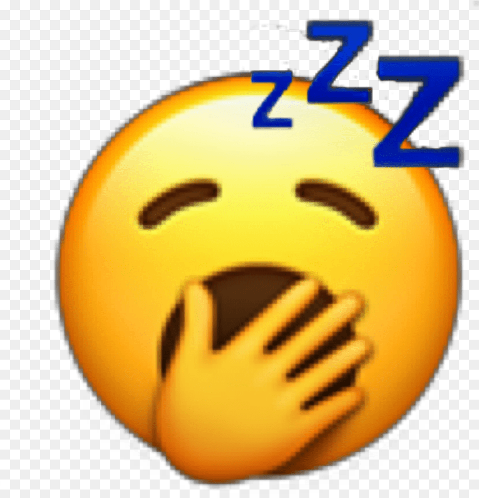 Emoji Tired Sleep Sleepy Sleeping Zzz Zz Z Yellow Yawn Tired Emoji, Bowling, Leisure Activities, Ball, Bowling Ball Png