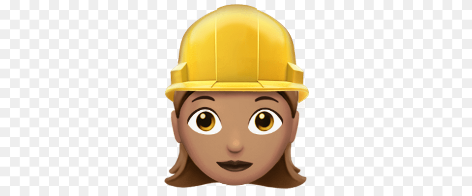 Emoji Transparent, Clothing, Hardhat, Helmet, Face Png Image