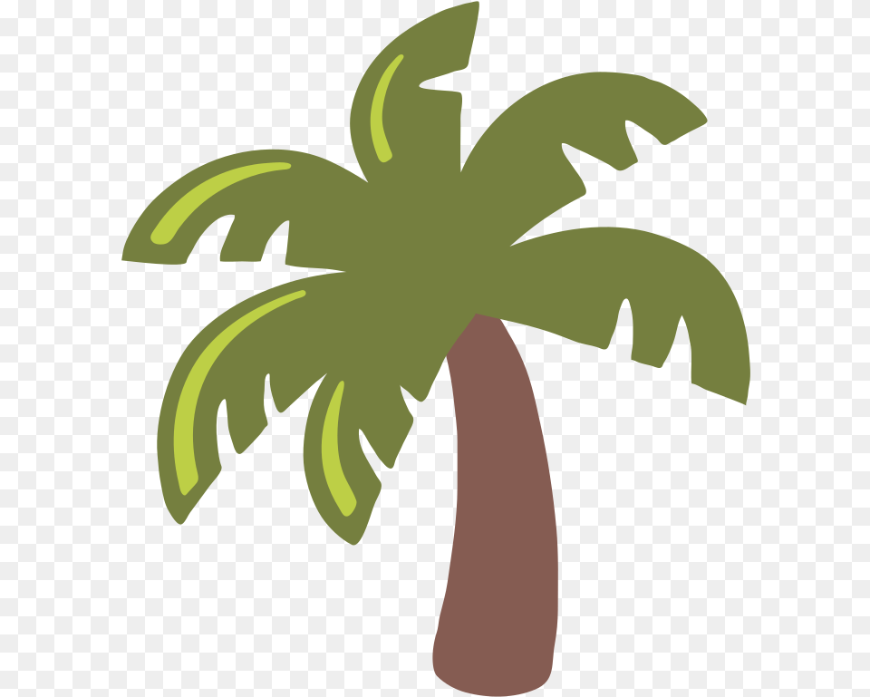 Emoji U1f334 Palm Tree Emoji Svg, Palm Tree, Plant, Animal, Kangaroo Free Png Download