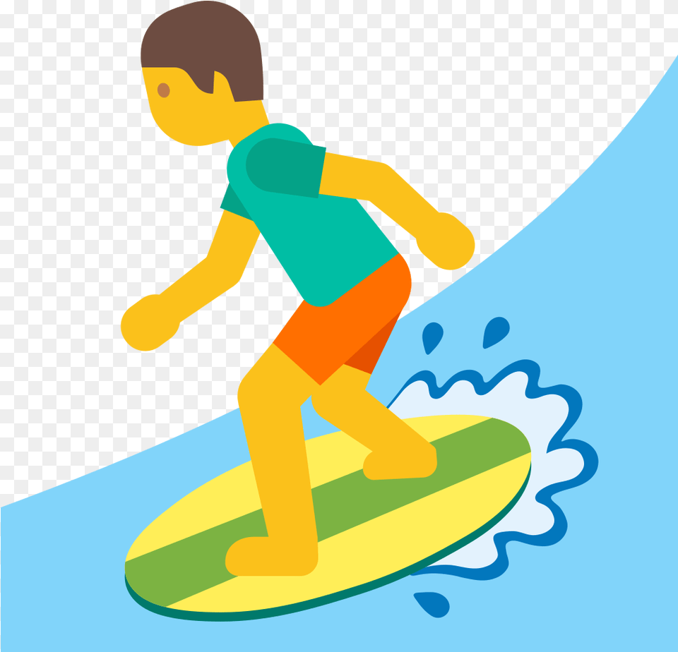 Emoji U1f3c4 200d Surfing Emoji, Water, Sport, Sea Waves, Sea Png Image