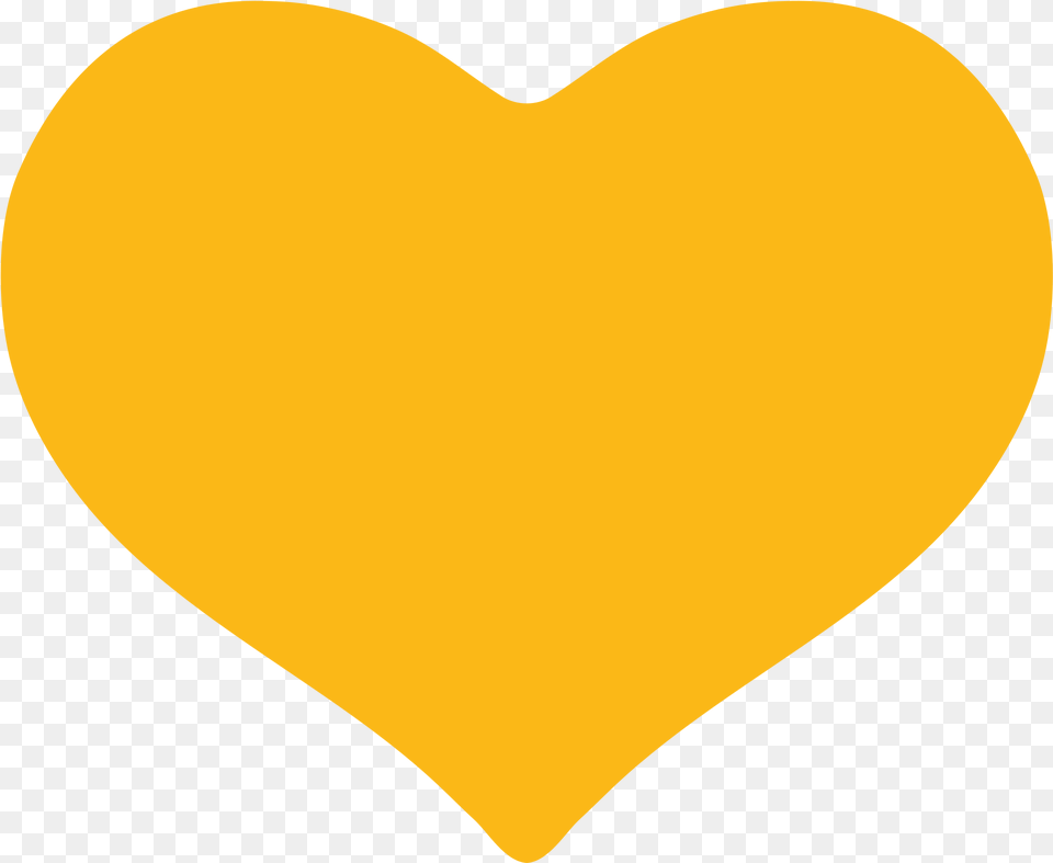 Emoji U1f49b Yellow Heart Clipart, Balloon, Astronomy, Moon, Nature Free Png