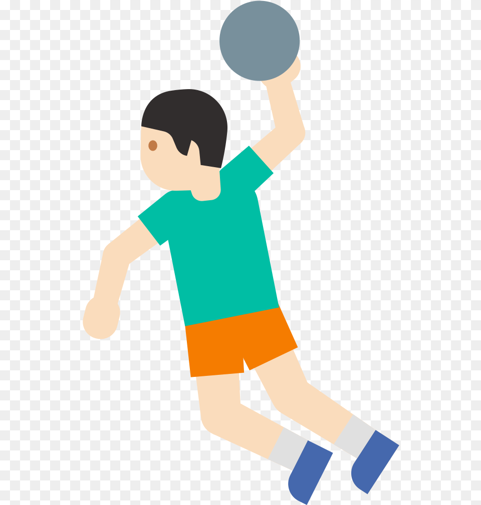 Emoji U1f93e, Ball, Handball, Sport, Child Png Image