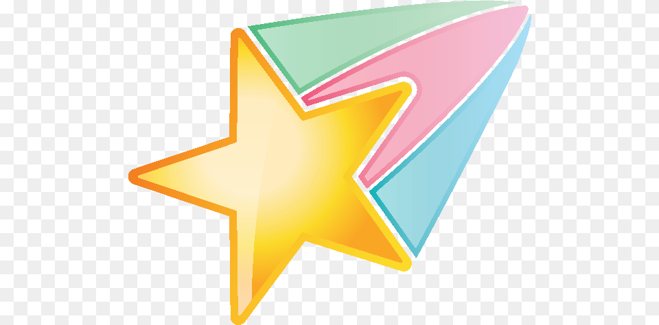 Emoji U2013 The Official Brand Rainbow Shooting Star Rainbow Shooting Star, Star Symbol, Symbol Free Transparent Png