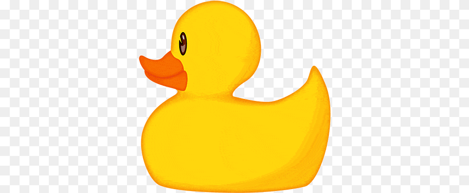 Emoji U2013 The Official Brand Swimming Rubber Duck Animated Rubber Duck Gif, Animal, Bird, Beak Free Png