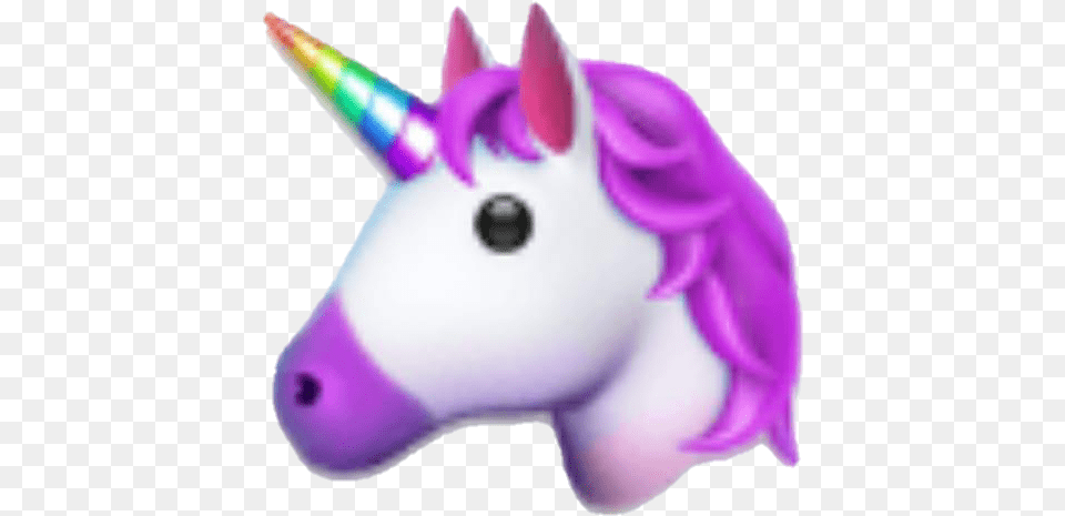 Emoji Unicorn Face Unicornday Transparent Iphone Unicorn Emoji, Clothing, Hat, Nature, Outdoors Png Image